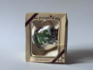 Vintage 1984 Pyramid Satin-Sheen Christmas Ornament Mouse Characters